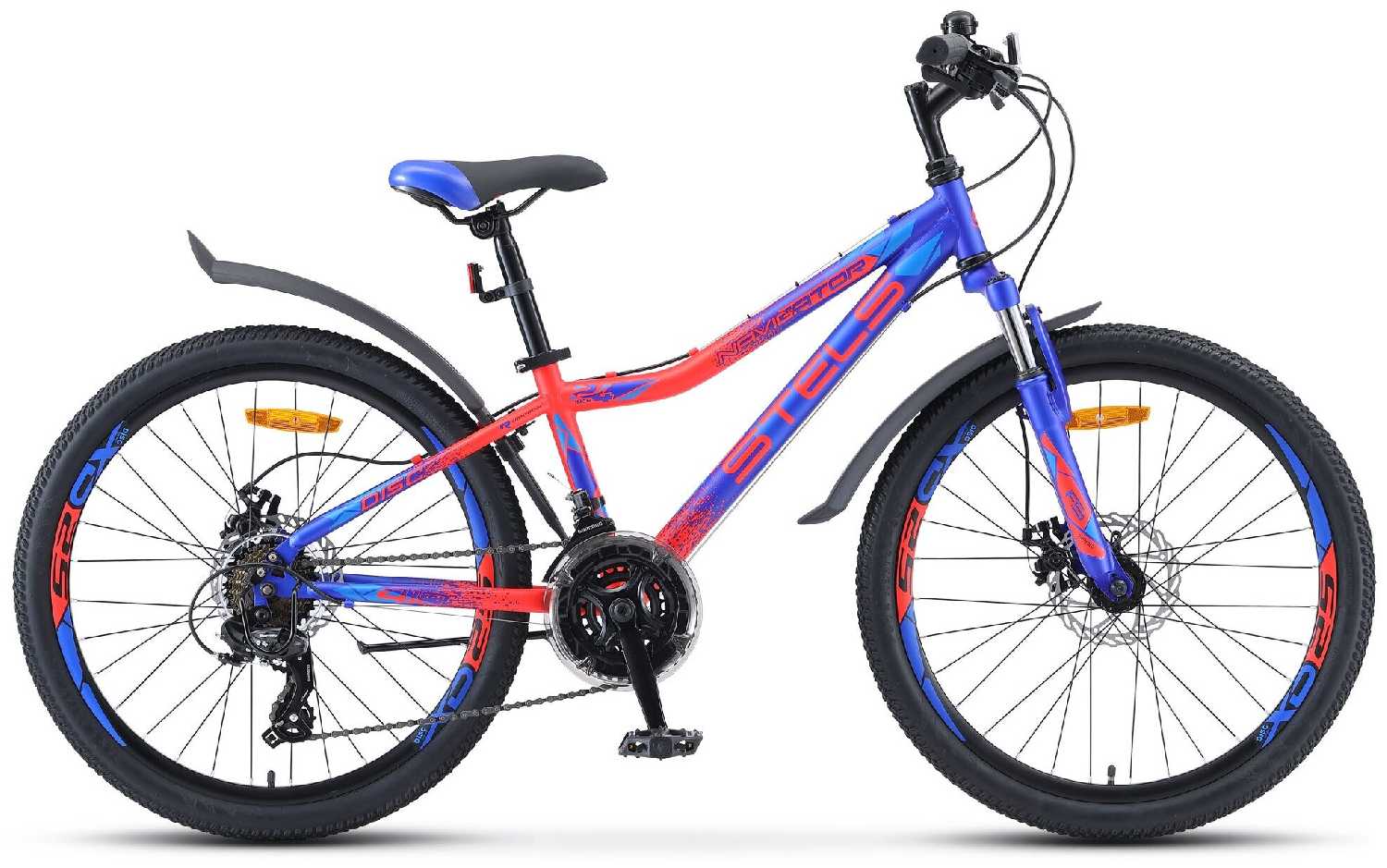 Горный (MTB) велосипед STELS Navigator 410 MD 24 21-sp V010 (2019) фотография 1