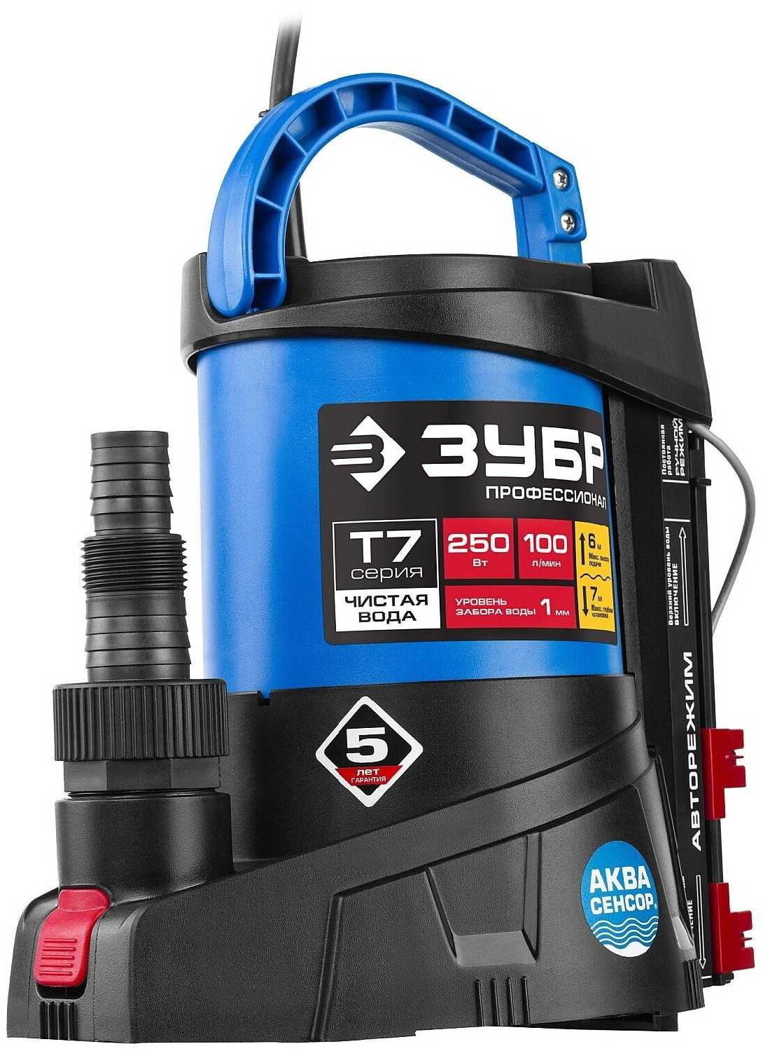 ЗУБР НПЧ-Т7-250 фотография 4