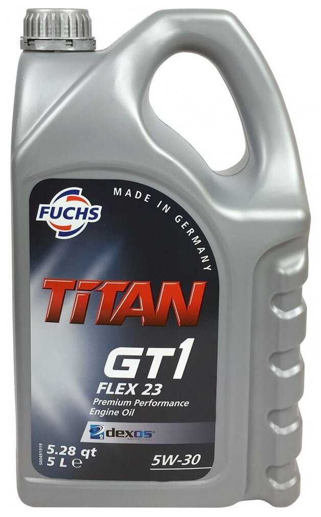 Синтетическое моторное масло FUCHS Titan GT1 FLEX 23 5W-30 фотография 1