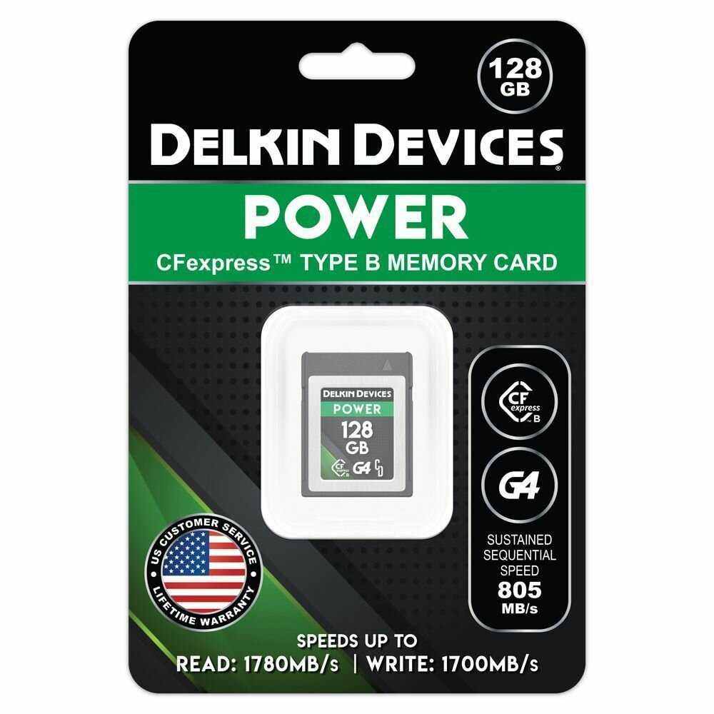 Карта памяти Delkin Devices Power CFexpress Type B 512GB фотография 1