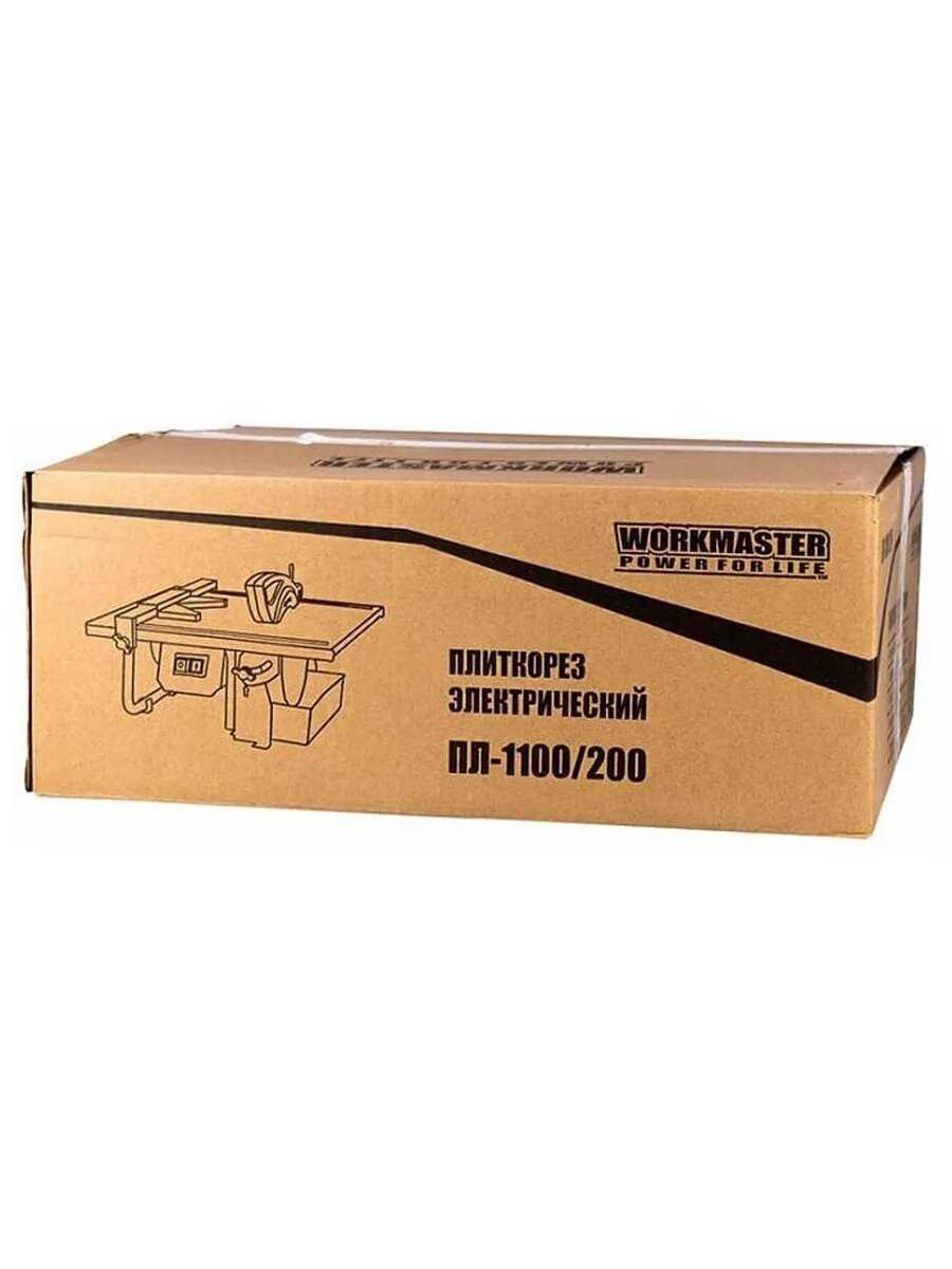 Плиткорез электрический WORKMASTER ПЛ-1100/200 фотография 6