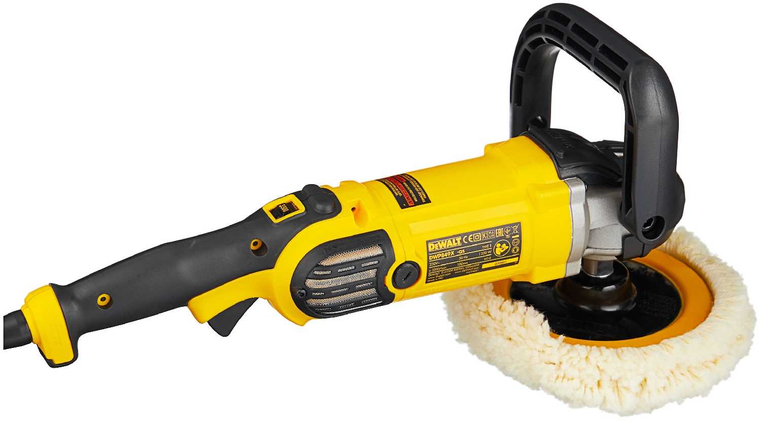 Полировальная машина DeWALT DWP849X фотография 2