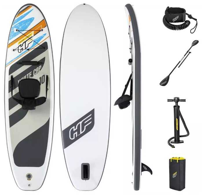 Cап доска SUP board Bestway Hydro-Force White Cap 3,05 м арт. 65341 фотография 1