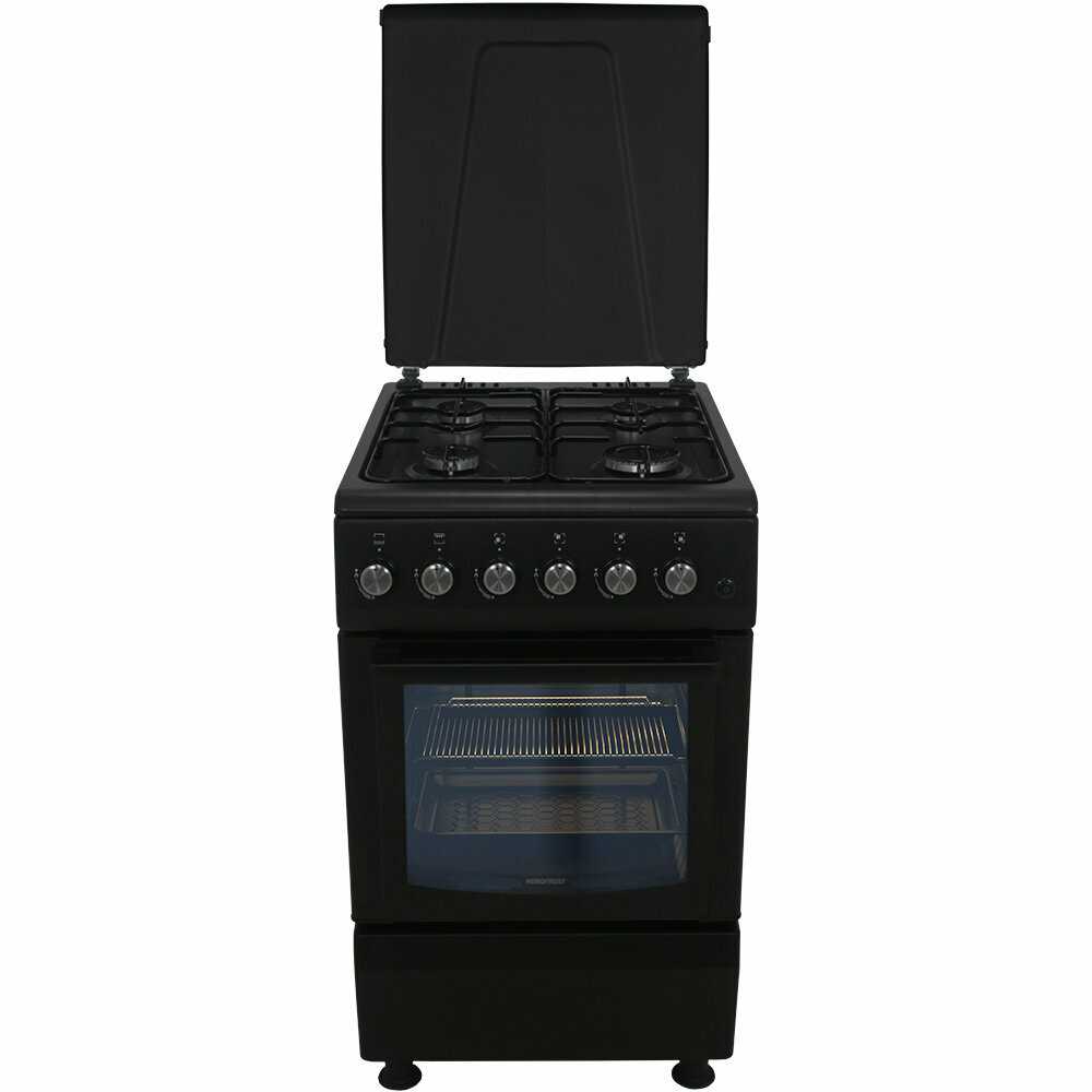 Газовая плита NORDFROST GG 5061 W (50 литров, авторозжиг конфорок, газ-контроль духовки) фотография 13