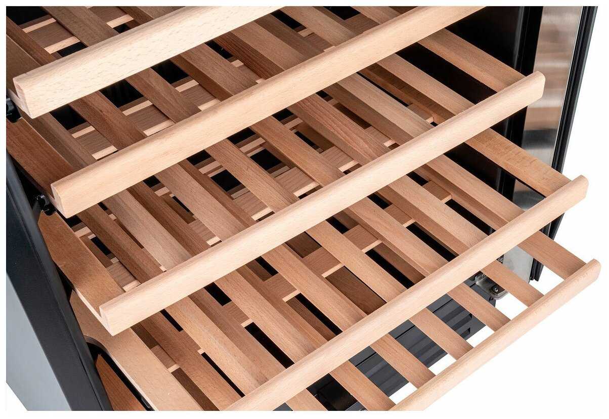 Встраиваемый винный шкаф TEMPTECH WPQ60SCS фотография 7