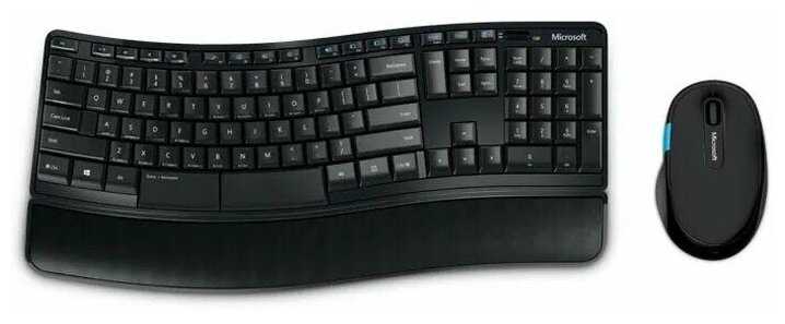 Комплект клавиатура + мышь Microsoft Sculpt Comfort Desktop (USB) фотография 1