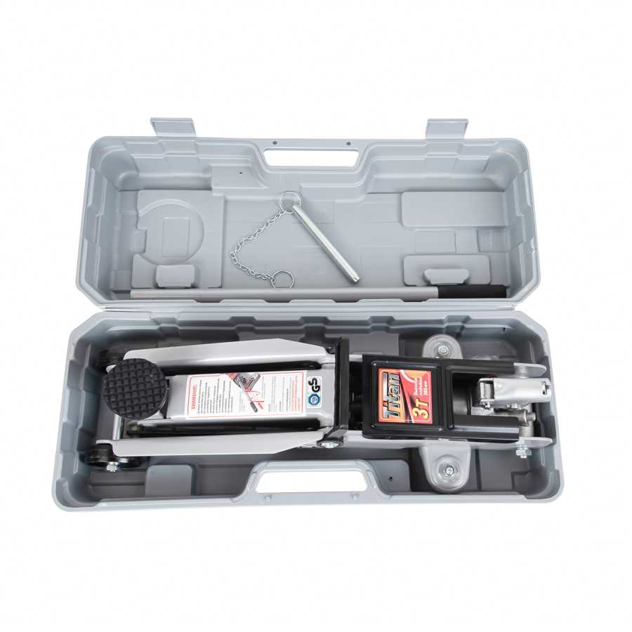 Домкрат Titan Домкрат подкатной 3т (35001) фотография 7