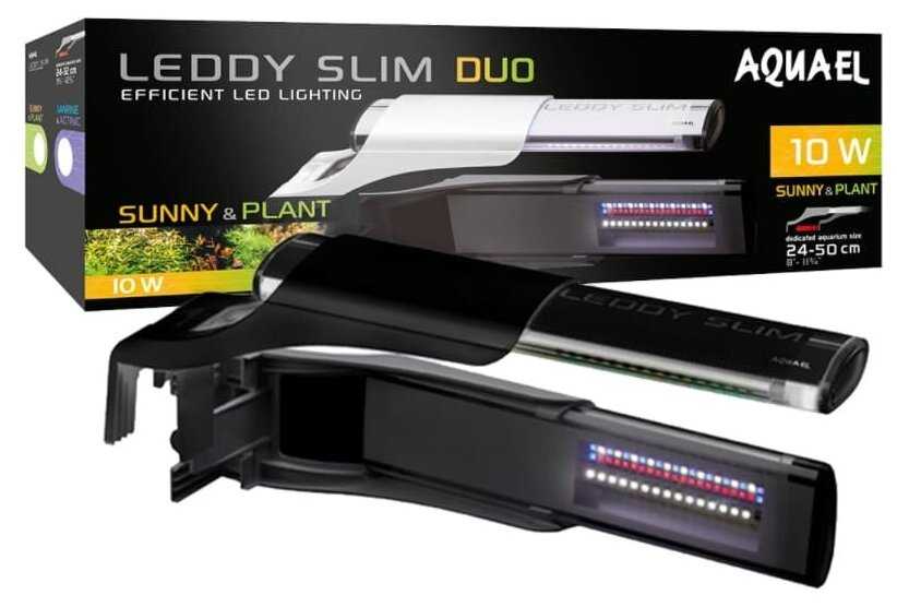 Лампа AQUAEL LEDDY SLIM DUO SUNNY & PLANT (24-50 см, 10 Вт) фотография 5