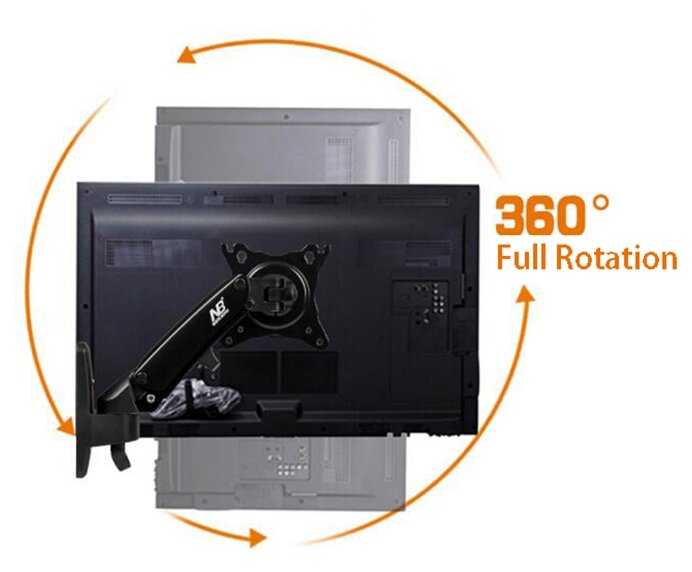 Кронштейн на стену NB North Bayou F120 для монитора / телевизора 17-27