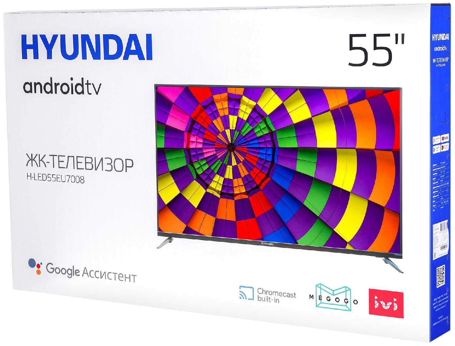 Телевизор Hyundai Android TV (H-LED55BU7008) фотография 14