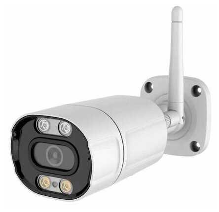 Уличная Wi-Fi 3Мп IP камера видеонаблюдения DUAL LED, микрофон и динамик SECTEC ST-IP450F-3M-W-S-A