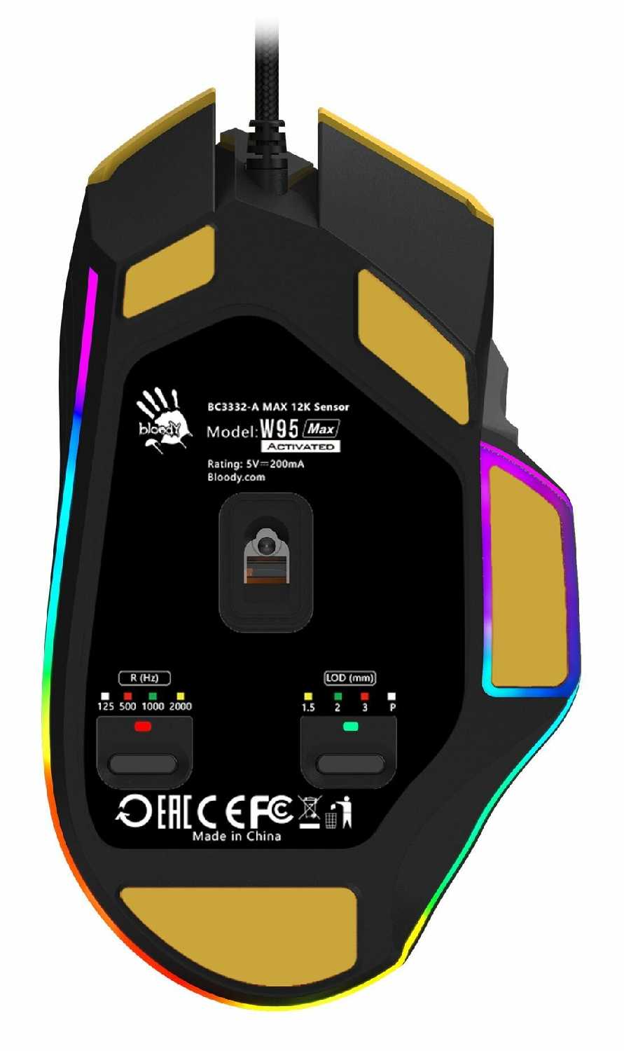 Мышь A4Tech Bloody W95 Max Sports фотография 9