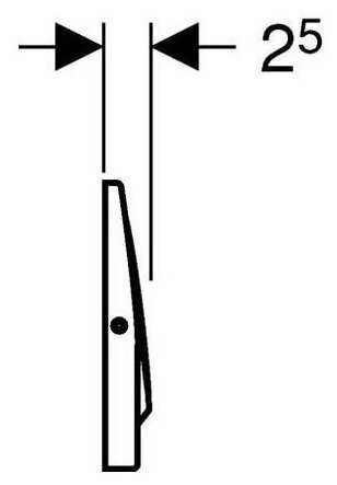 Кнопка смыва Geberit Mambo (115.751.00.1) фотография 6