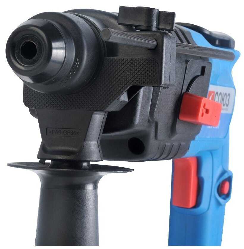 Перфоратор СОЮЗ ПЕС-2550, без аккумулятора, 800 Вт фотография 4