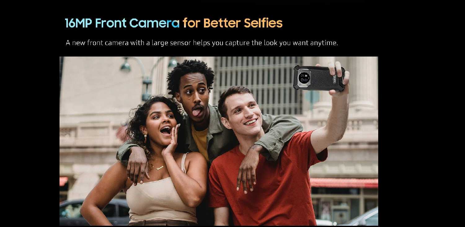 Защищенный смартфон OUKITEL WP19 PRO+ фотография 8