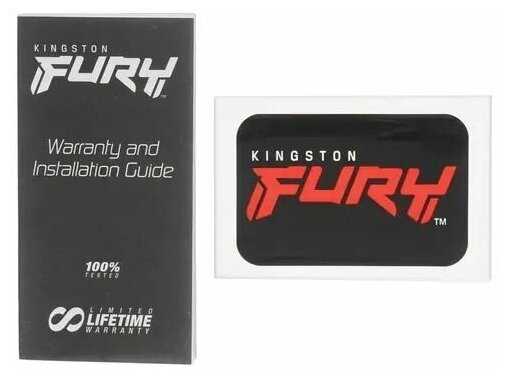 Модуль памяти Kingston FURY Renegade RGB XMP Gaming Memory (KF564C32RS-16) фотография 2