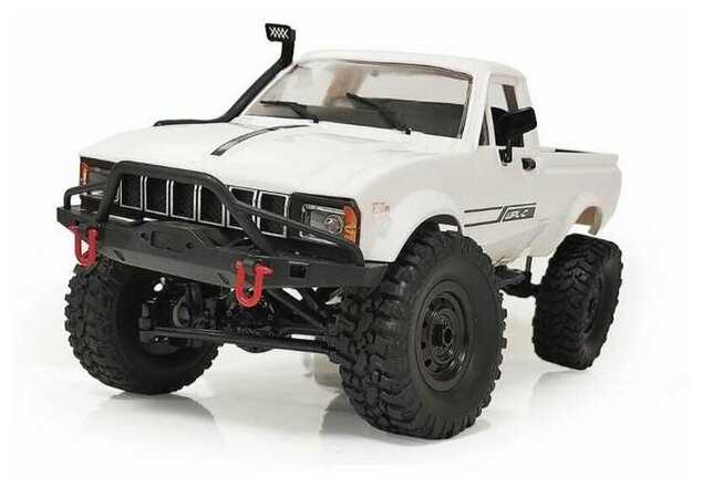 Внедорожник WPL Military Truck Buggy Crawler PRO (WPLC-24-1), 1:16, 34 см фотография 4