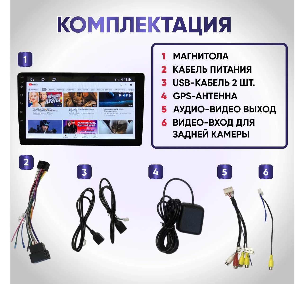 Магнитола F1 Pro 4/64 Гб фотография 5