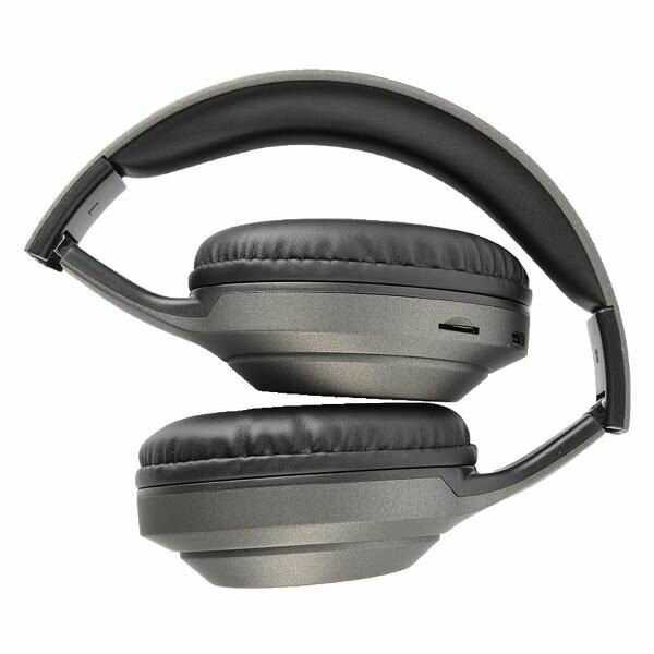 BT наушники полноразмерные с микрофоном Perfeo CLEF MP3 плеер, FM, AUX (PF_C3184) фотография 4