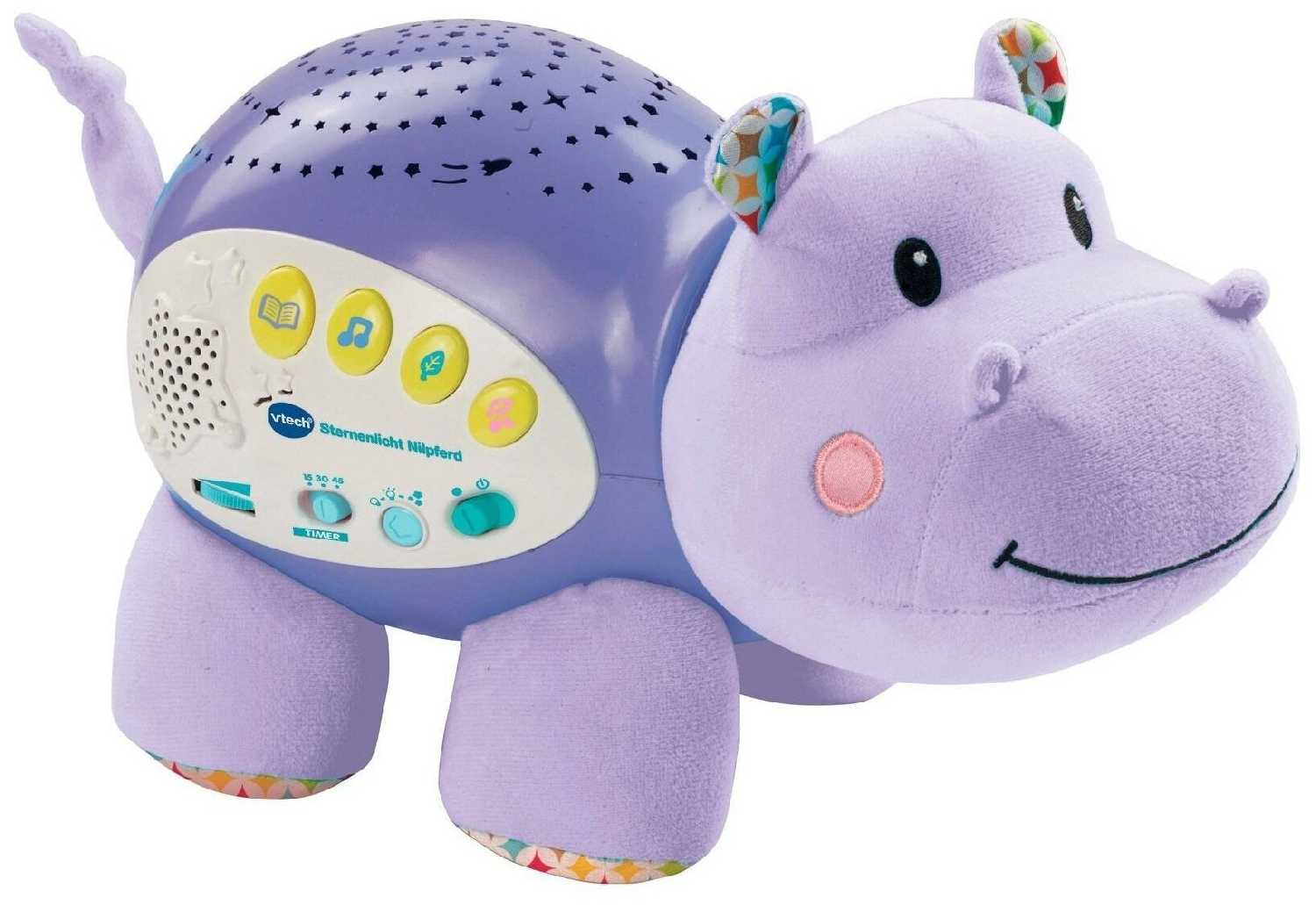 Развивающая игрушка VTech Музыкальный проектор звездного неба «Бегемот» (80-180926)