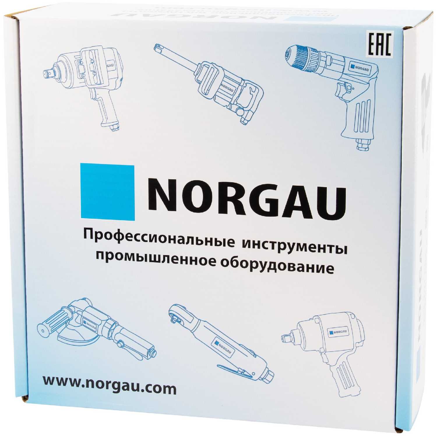 Ударный пневматический гайковерт NORGAU Industrial под квадрат 3/4