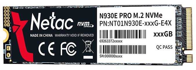Твердотельный накопитель Netac N930E PRO (NT01N930E-256G-E4X) фотография 1