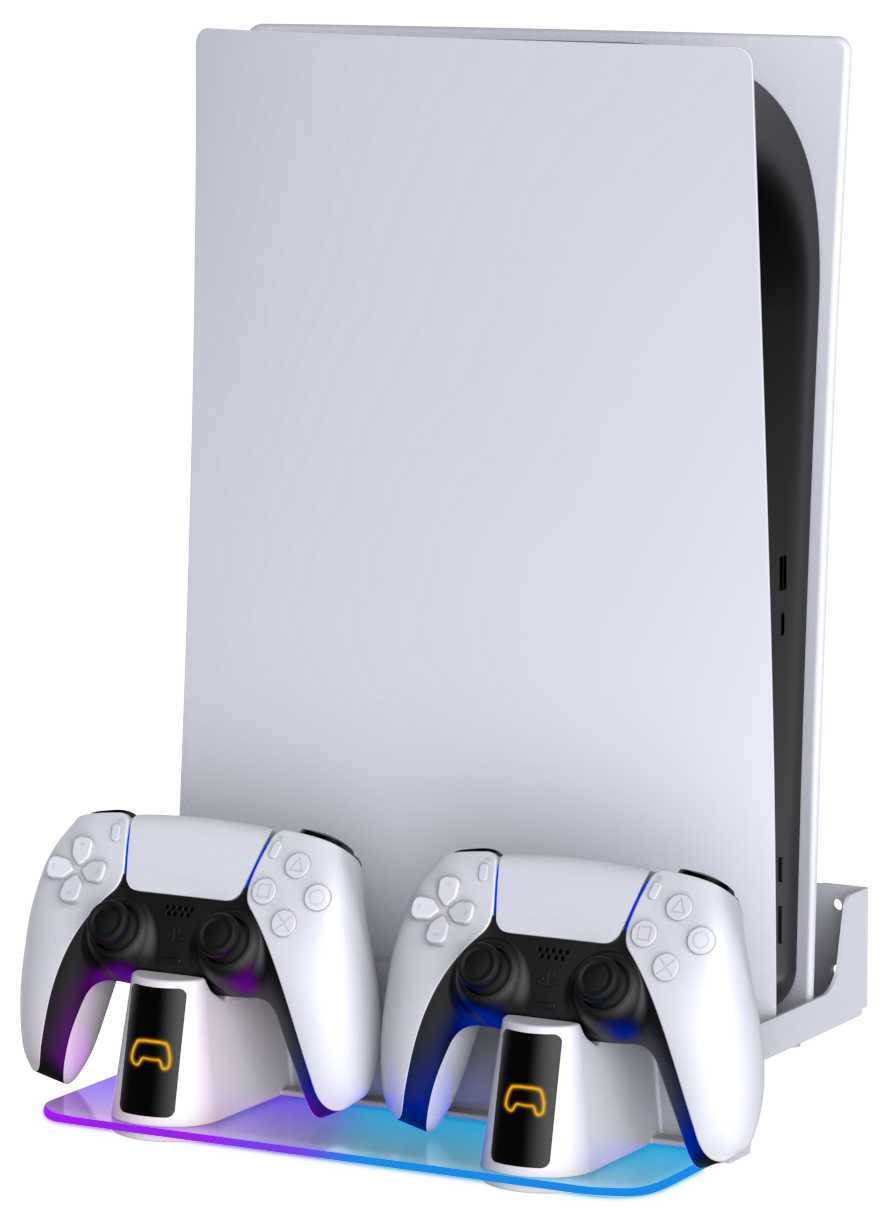 Аксессуары для игровых приставок VOLFOX P5-300 [с зарядкой, крепление на стену] фотография 5