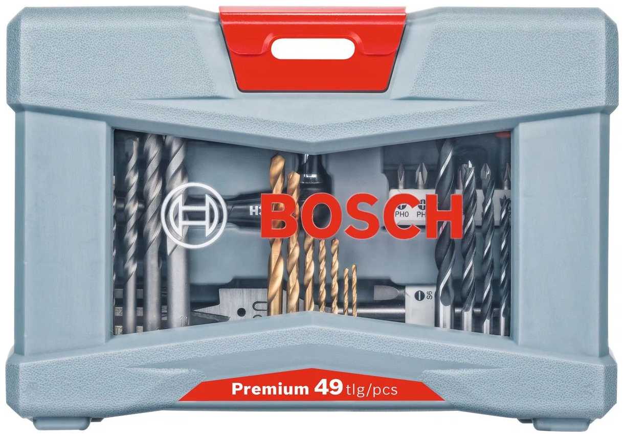 Набор оснастки для инструментов BOSCH Premium X-Line 49 [2608P00233] фотография 5