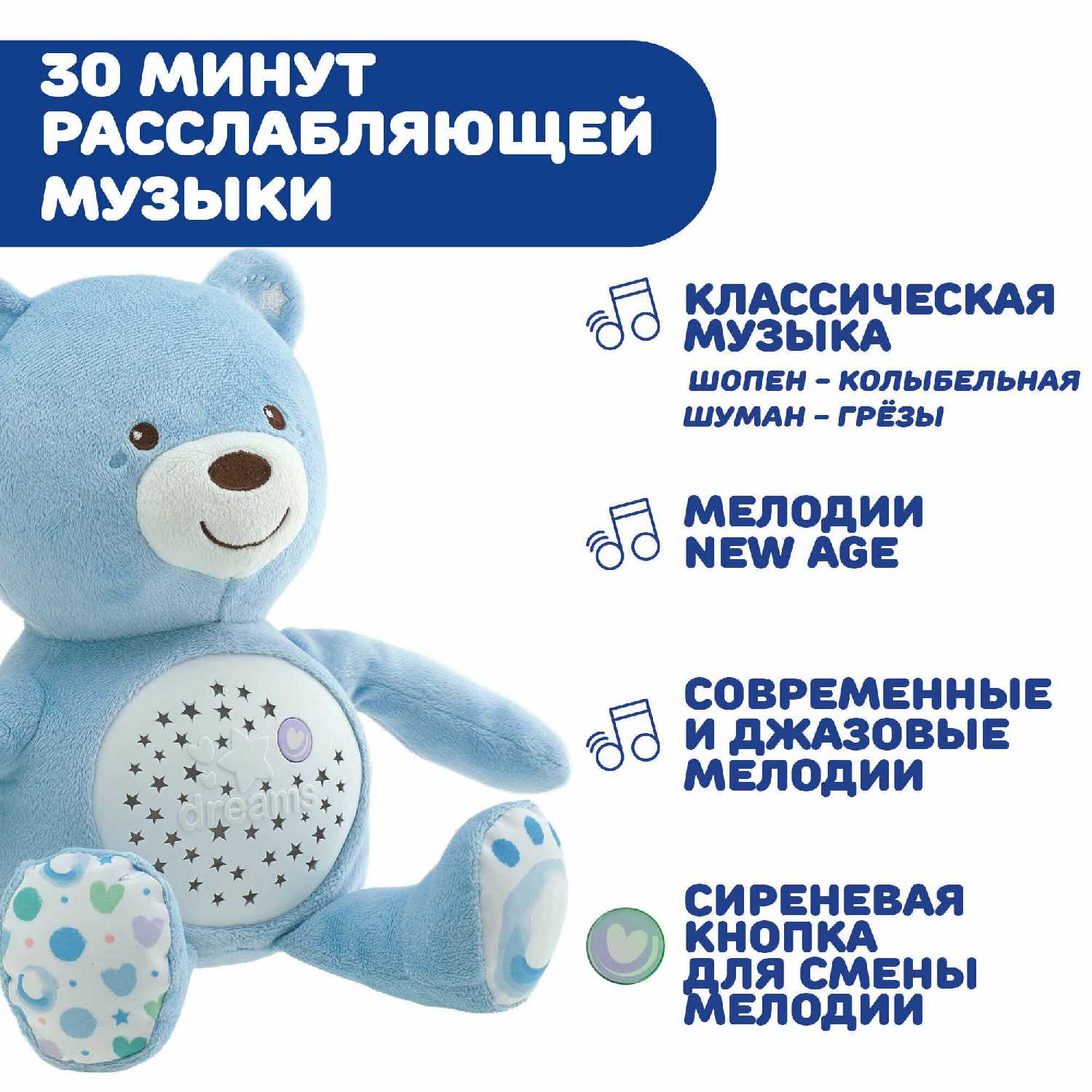Игрушка мягкая Chicco Мишка музыкальный фотография 16