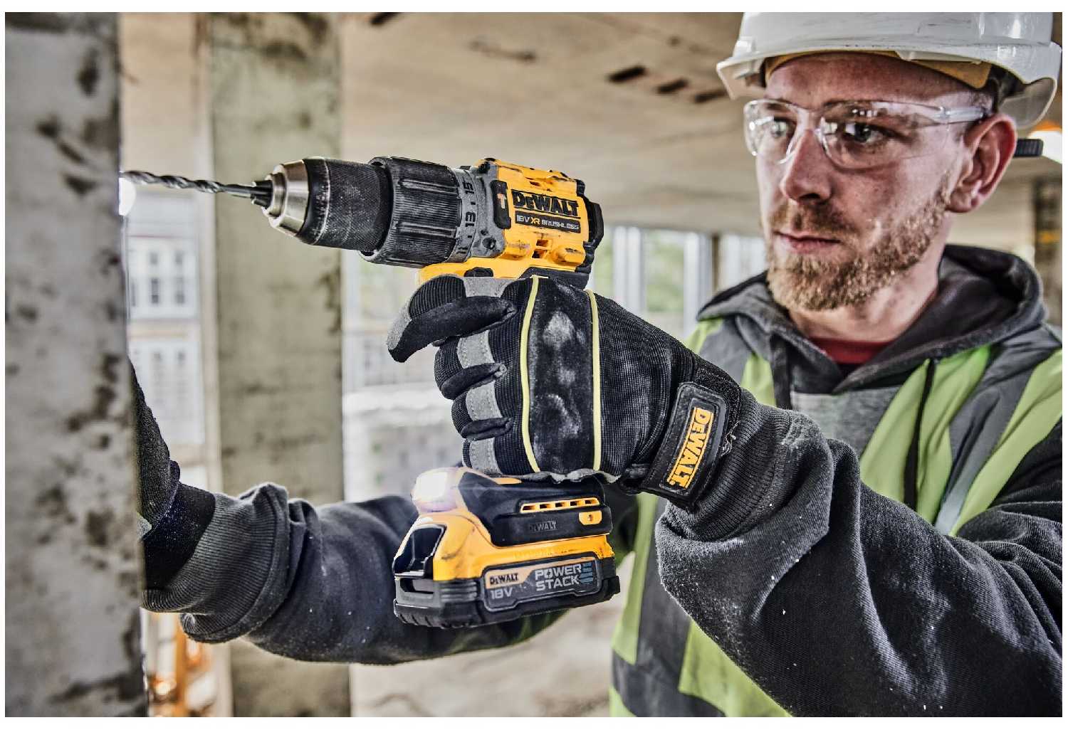 Аккумуляторная ударная дрель-шуруповерт DeWALT DCD805NT, без аккумулятора фотография 10