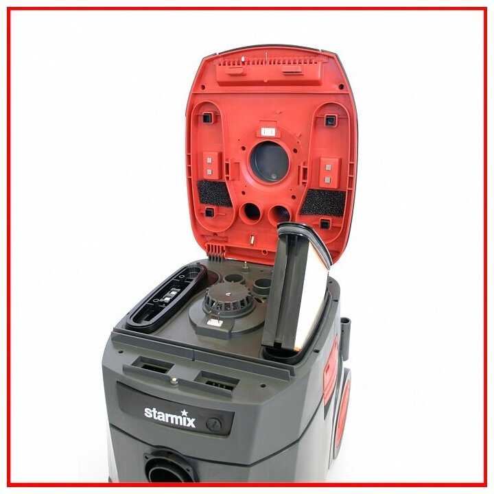 Профессиональный пылесос Starmix iPulse M-1635 Safe Plus, 1600 Вт фотография 6