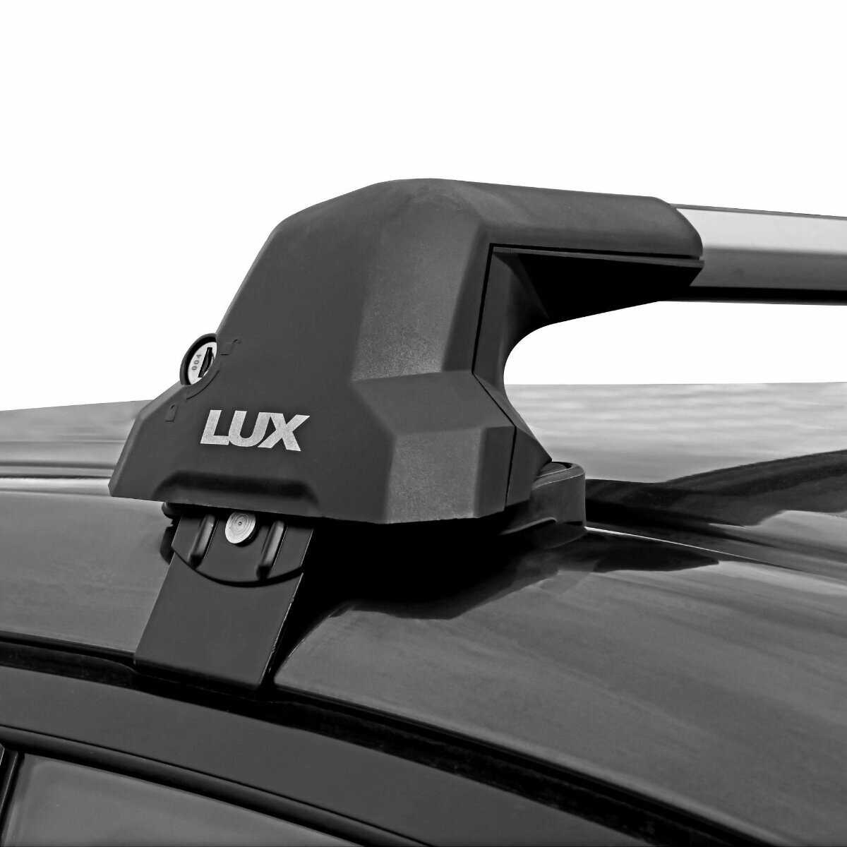 Багажник на крышу LUX CITY Крыловидные дуги Ниссан Ноут 2012-2020 (LUX.0481) фотография 1