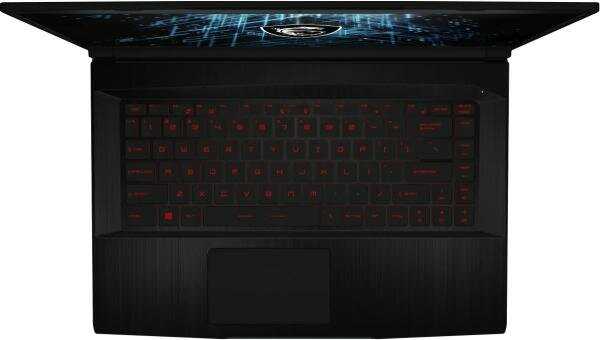 Ноутбук игровой MSI GF63 Thin 12UC-1036XRU (9S7-16R821-1036), 15.6