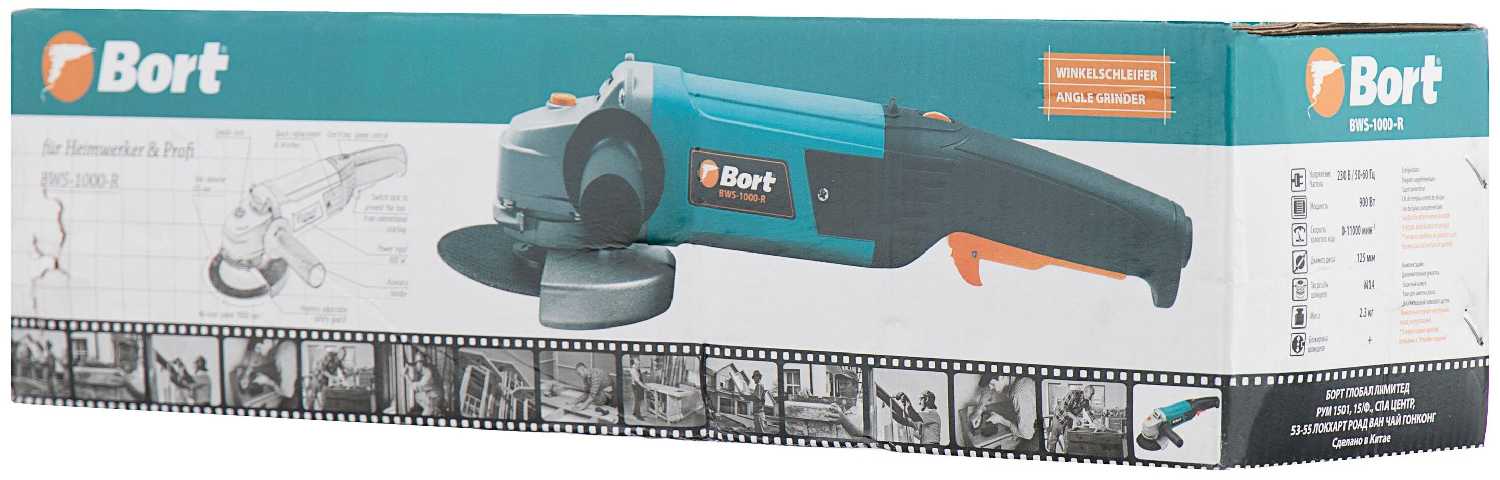 Аккумуляторная УШМ Bort BWS-1000-R фотография 17