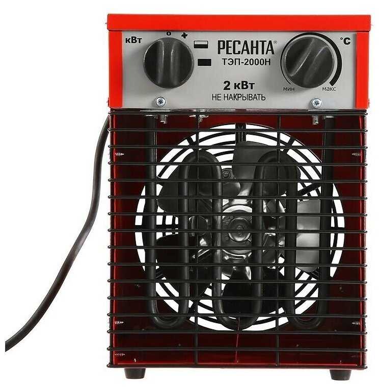 Электрическая тепловая пушка РЕСАНТА ТЭП-2000Н фотография 13