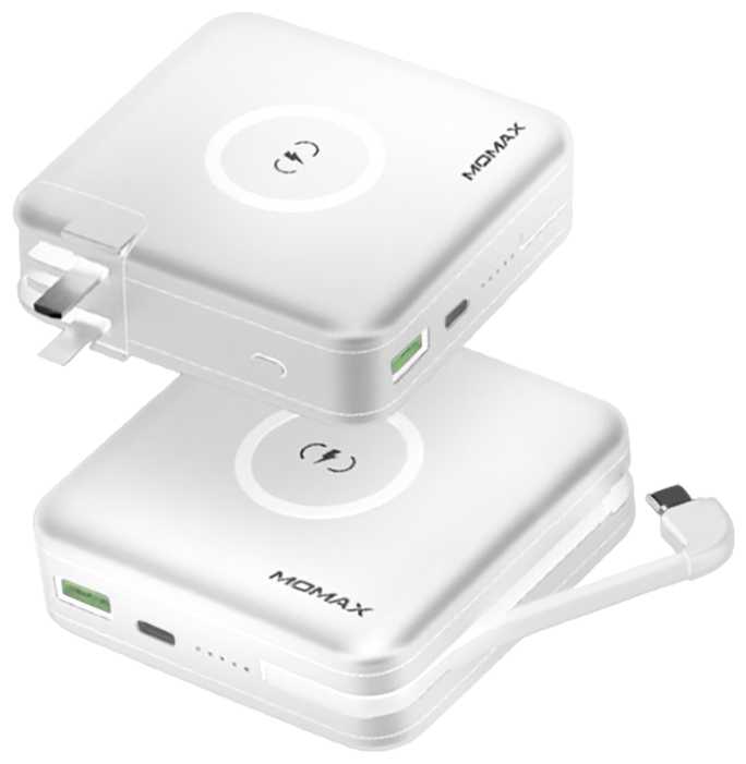 Портативный аккумулятор MOMAX Q.Power Plug Wireless (Type-C) фотография 1