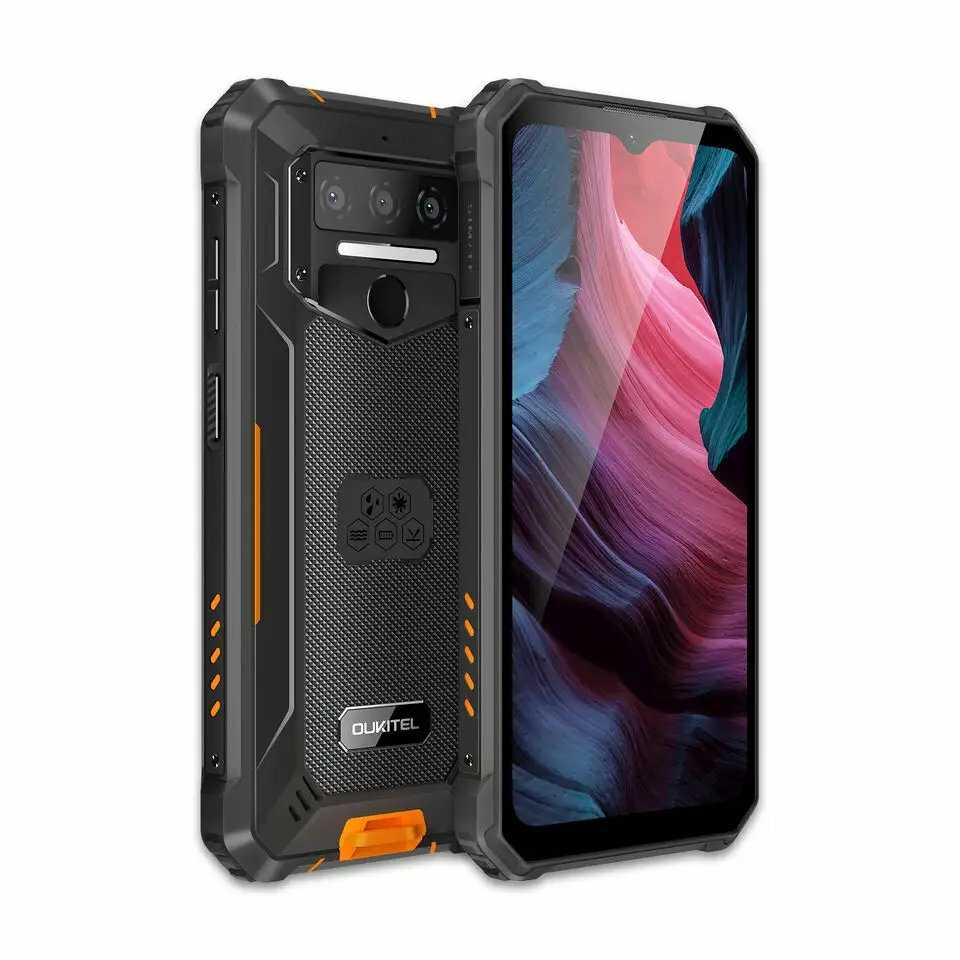 Смартфон OUKITEL WP23 Plus 24ГБ(8ГБ +16ГБ)+256ГБ, оранжевый фотография 2