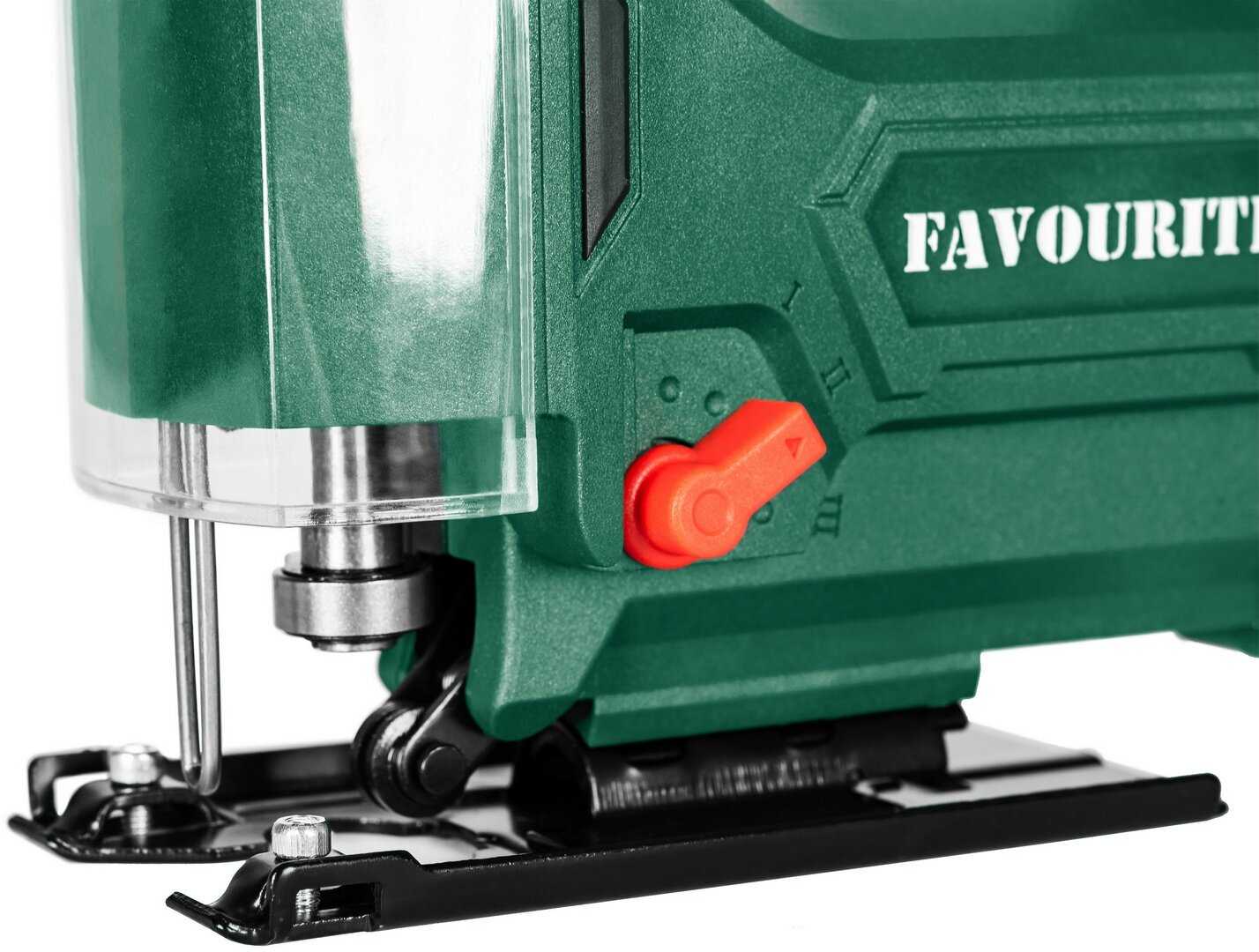 Лобзик аккумуляторный FAVOURITE OBS 21 JS Li-ion, 21 В, 2/4 Ач, 0-2850 об/мин 55/5 мм One battery system соло фотография 2