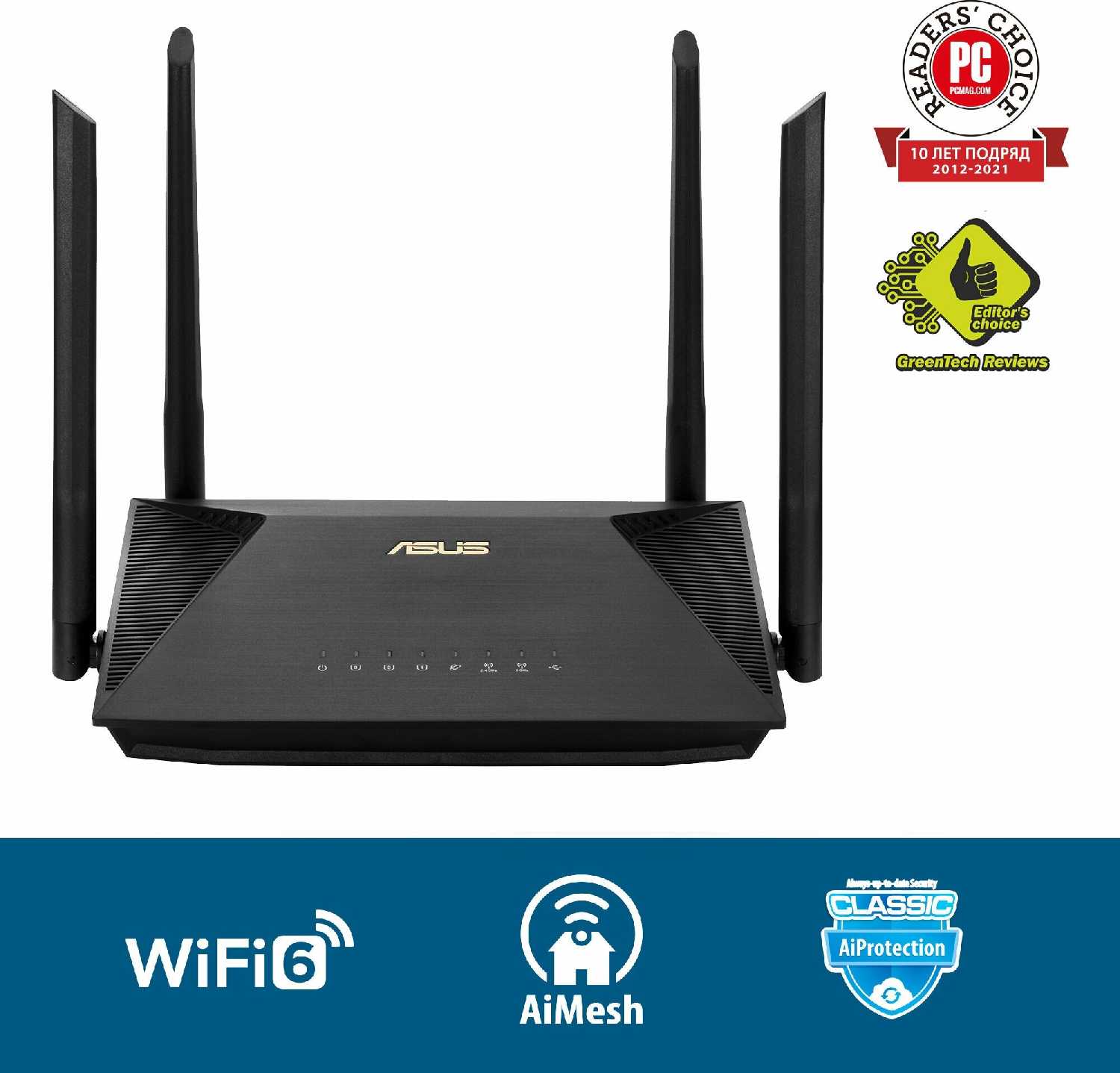Wi-Fi роутер ASUS RT-AX53U фотография 5