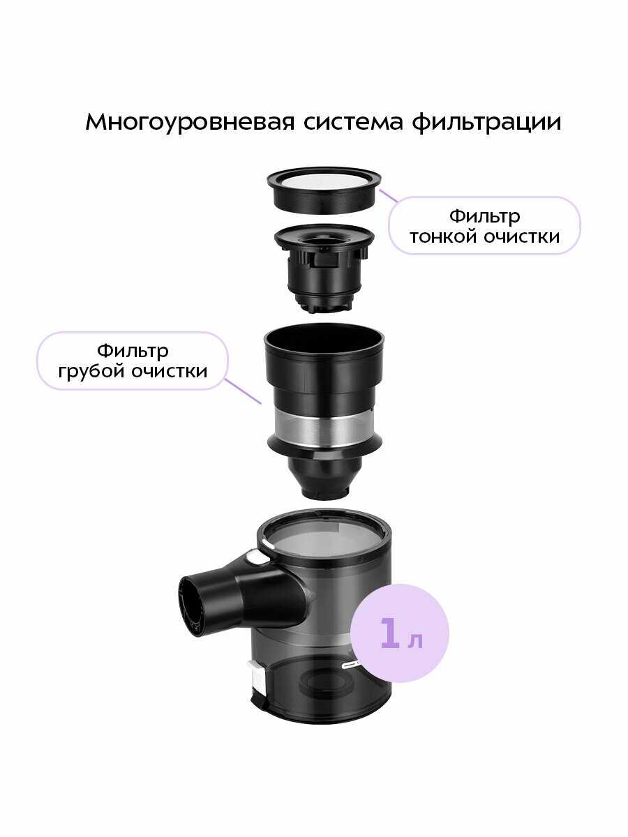 Вертикальный пылесос Kitfort КТ-5393
