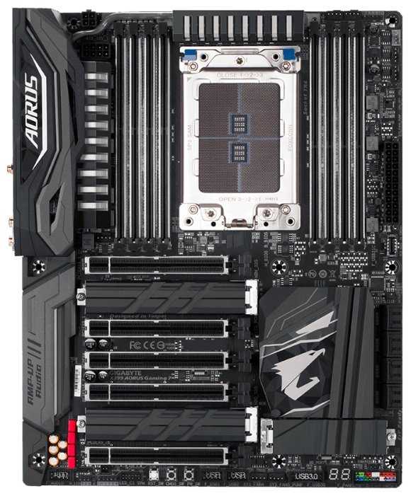 Материнская плата GIGABYTE X399 AORUS Gaming 7 (rev. 1.0) фотография 3