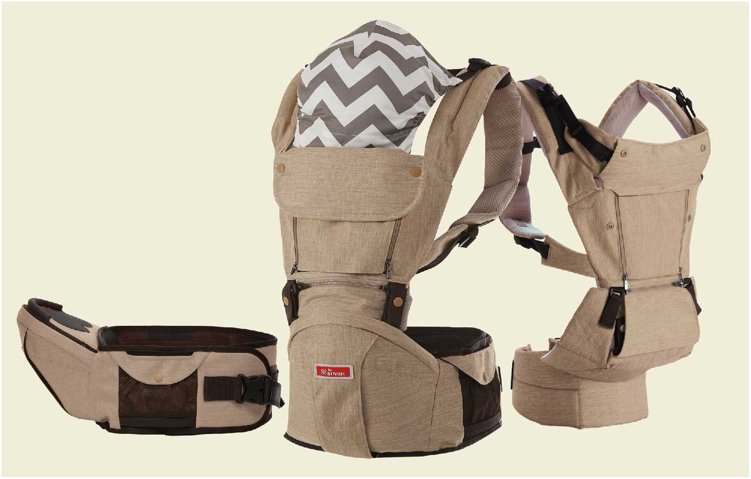 Эргорюкзак + хипсит Premium Hipseat S-Fit Set фотография 6