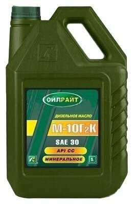 Минеральное моторное масло OILRIGHT М-10Г2К фотография 1