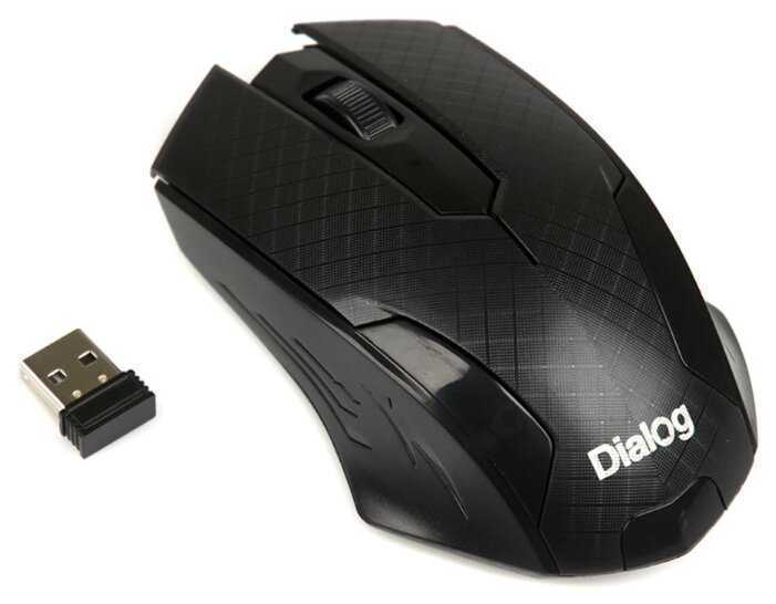 Беспроводная мышь Dialog MROP-07U Black USB фотография 1
