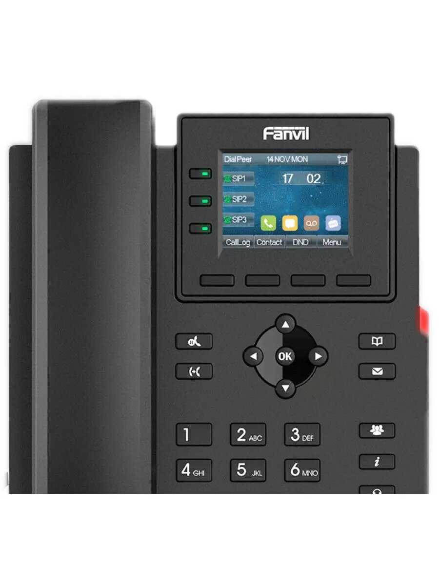 IP-телефон Fanvil X303G фотография 12