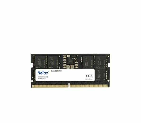 Модуль памяти Netac Модуль памяти 16Gb 4800Mhz (NTBSD5N48SP-16) фотография 4