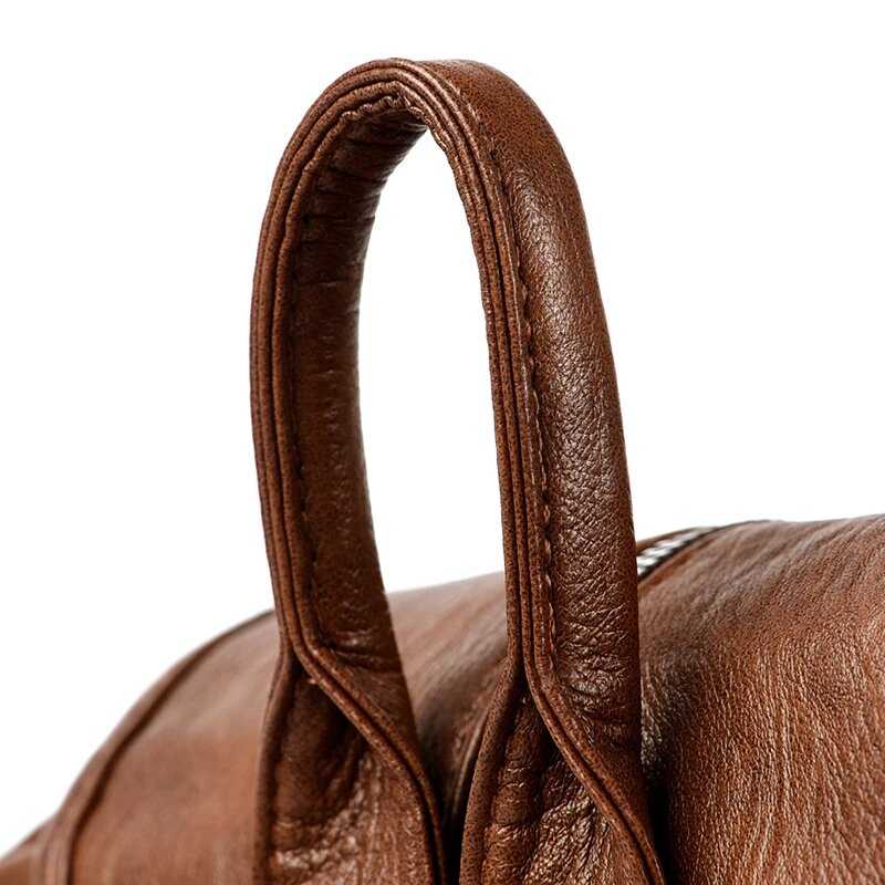 Роскошный женский кожаный рюкзак LANYIBAIGE фотография 16