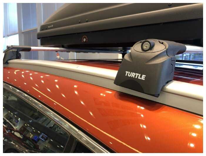 Багажник на крышу Turtle Air-2, аэро дуги на Мини Кантримен 2010-2016, арт: TA2-044 фотография 3