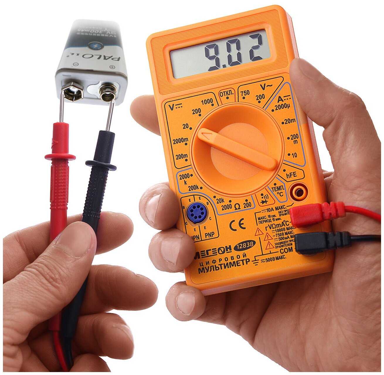 Мультиметр мегеон 12838 фотография 4