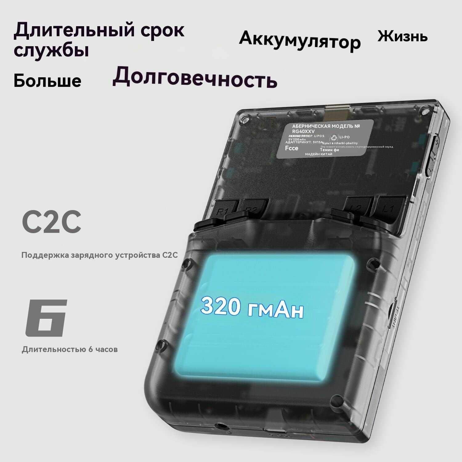 Портативная игровая консоль Annbernik RG40XX фотография 12